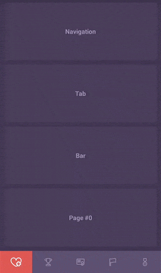 Navigation Tab Bar