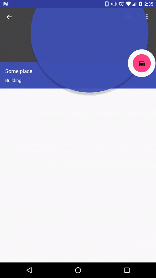 Tap Target View