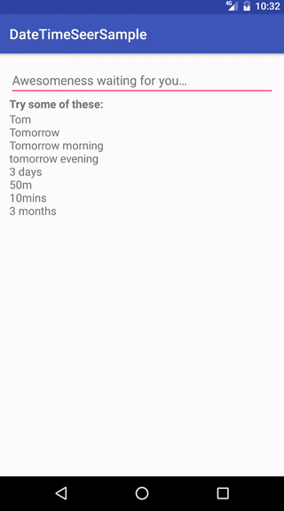 DateTimeSeer