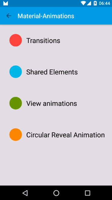 Material Animations