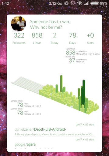 GithubWidget