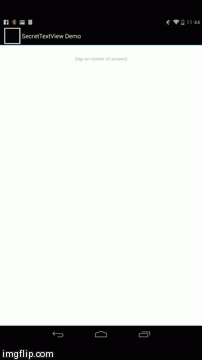 SecretTextView